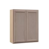 Unfinished 30" Wall Cabinet, Recessed Panel