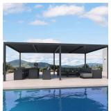 Purple Leaf Athena Louvered Pergola Roof
