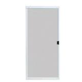36x80 in. Adjustable White Screen Door
