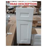 12"x34"x24" 2 door kitchen cabinet