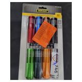 8 pack aluminum flashlights