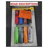 8 pack aluminum flashlights