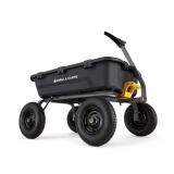 Poly Dump Garden Cart, 1,600 lb cap