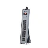 8 ft. 6-Outlet Metal Surge Protector