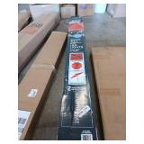 9 ft chili red auto tilt umbrella with solar LEDs