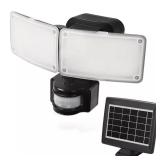 180-Degree Black Motion Solar LED Flood Light