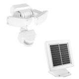 White Motion Solar Outdoor LED Flood Light
