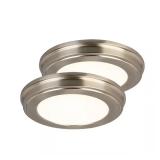 Commercial Electric 11 in. LED Flush Mount