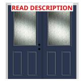Naval Fiberglass Front Door, 64x80 LH *HAS DAMAGE
