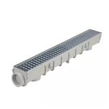 Pro Series 5x40 Channel Drain Kit with Grate