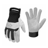 Abrasion-Resistant Leather Outdoor Work Gloves