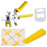 Tile Leveling 300-Pack Clips, Wedges, Plier