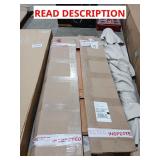 2 Wood Cabinet Doors