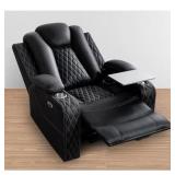 Chicago Theater Recliner with USB Cup Holders