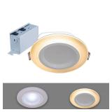 Halo White 6 in LED Canless Downlight 12W
