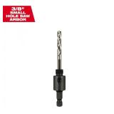 3/8 in. Small Hole Saw Arbor W/ Pilot Drill Bit