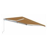 Frame ONLY 16 ft Motorized Awning (120") in Sand