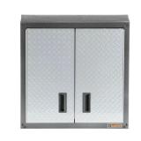 Gladiator 1-Shelf Wall Garage Cabinet, Silver