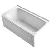 Bancroft 60x32 In Soaking Tub, RH Drain