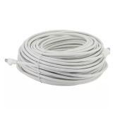 CE 150 ft. Cat 6A UTP Patch Cable White