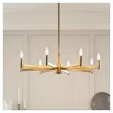 KICHLER Erzo 35.5in 8-Light Chandelier