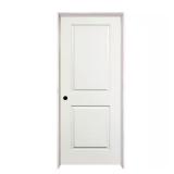 32x80 2-Panel Primed White Prehung door