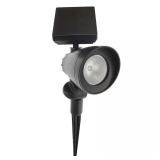 Solar Black LED Spotlight 55 Lumens