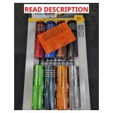 8 pack aluminum flashlights