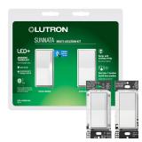 Lutron Sunnata White 150 W Rocker Dimmer 1 pk
