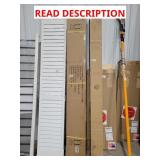 Plantation bi fold door