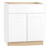 Hampton Bay 30x24x34.5 in Satin White Cabinet DAM