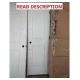 81" x 25-5/8" 2 Panel Door