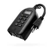 myTouchSmart 15A 125V Outdoor Timer (2-outlet)