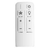 (2) White 3-Speed Damp Ceiling Fan Remote