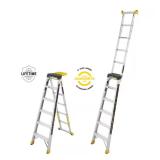 14 ft Aluminum 2-in-1 Extension Ladder