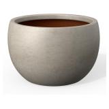 Kante Weathered Concrete Planter 20" Dia