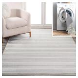 Fawning Cream/Light Gray Rug 8x10 2-Tone