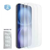 Proglass iPhone 15+/ 16+/ 15 ProMax 3pk
