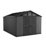 Stronghold 10x15 Resin Storage Shed Grey