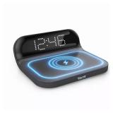 Wireless Charging Alarm Clock