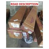 Skid with Purple Leaf Gazebo, Complete 8 Boxes