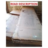 Skid with small butcher block, pantry & table
