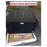 Skid with door, dresser etc.