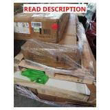 Skid with doors and storage cabinet