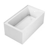 Aqua Eden 54" Acrylic Tub, RHS Drain