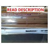 Skid with 5 Panel Shaker Doors, Storm/Steel Door