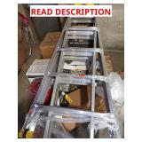 Skid with ladder, stinger vacuum, microwave hood