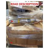 Skid with windows, clothes drying rack, vanity