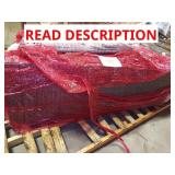Skid with outdoor couch, table etc