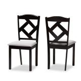 Baxton Studio Ruth Dining Side Chair (2)